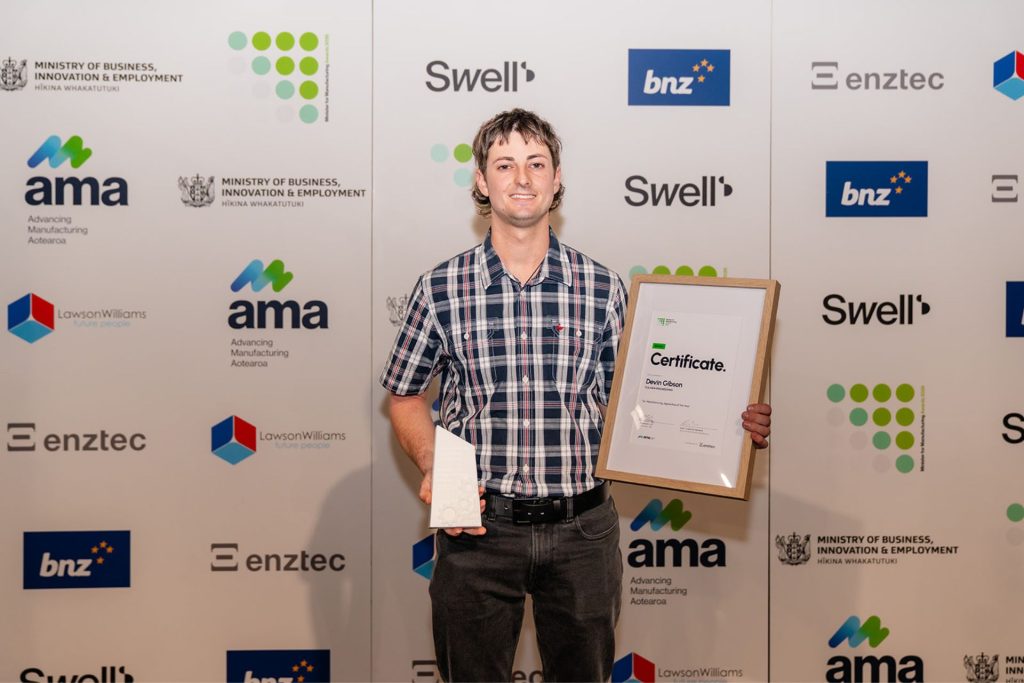 From finding his feet to Manufacturing Apprentice of the Year