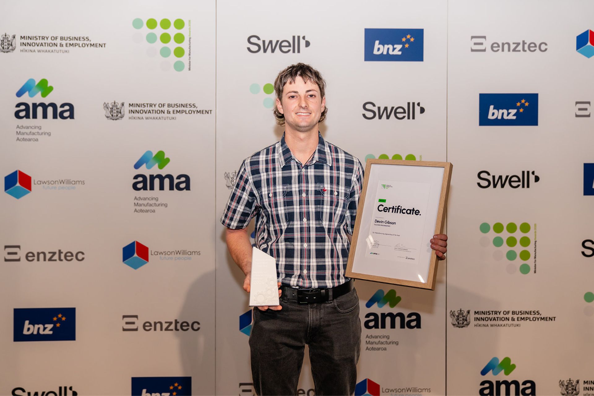 From finding his feet to Manufacturing Apprentice of the Year